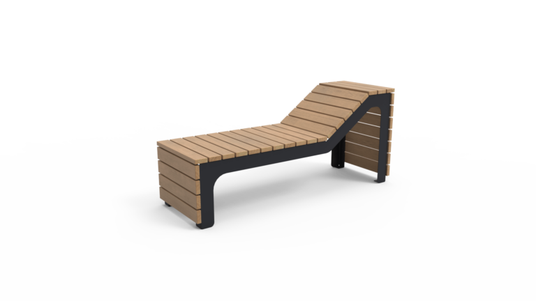 Zwarte BLOCKS ligbed van Inter Design