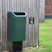 Afvalbak Dulce 50 liter op designvoet