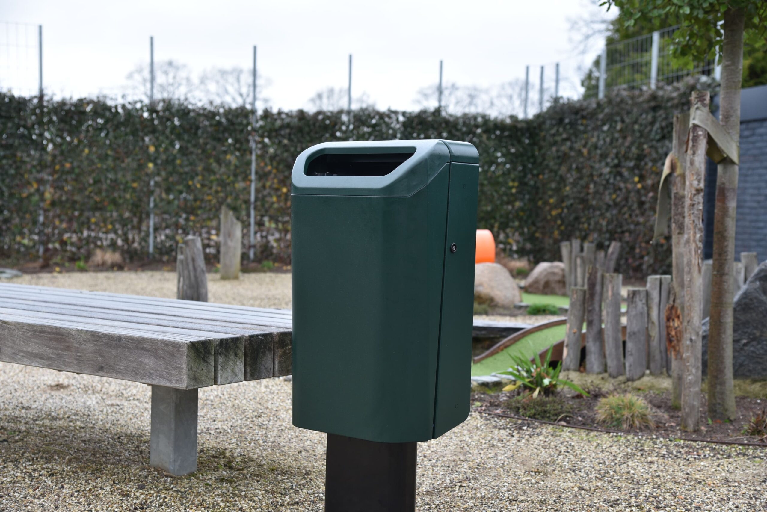 Afvalbak Dulce 50 liter op designvoet