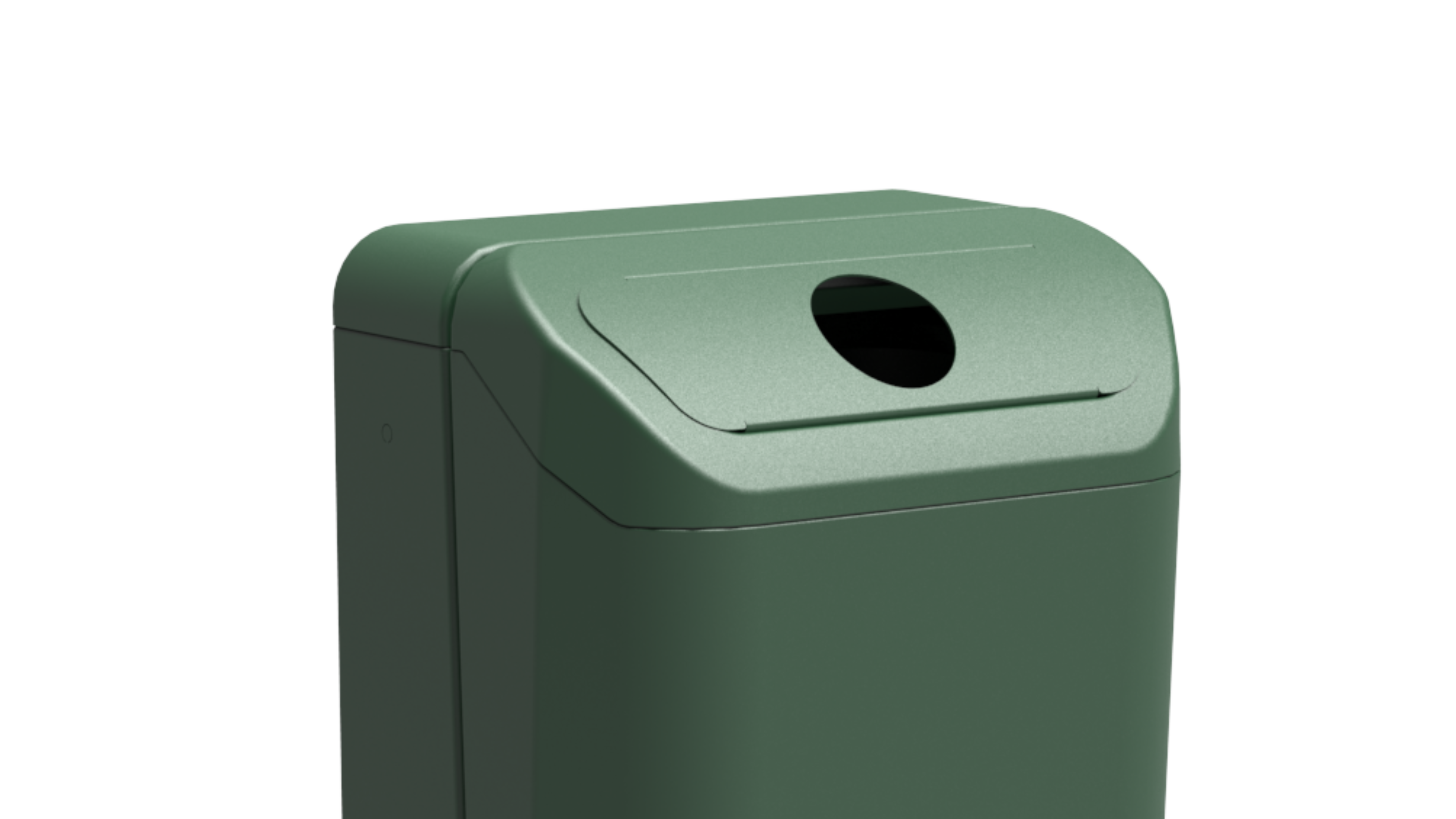 Dulce afvalbak met blikinsert inwerpverkleiner