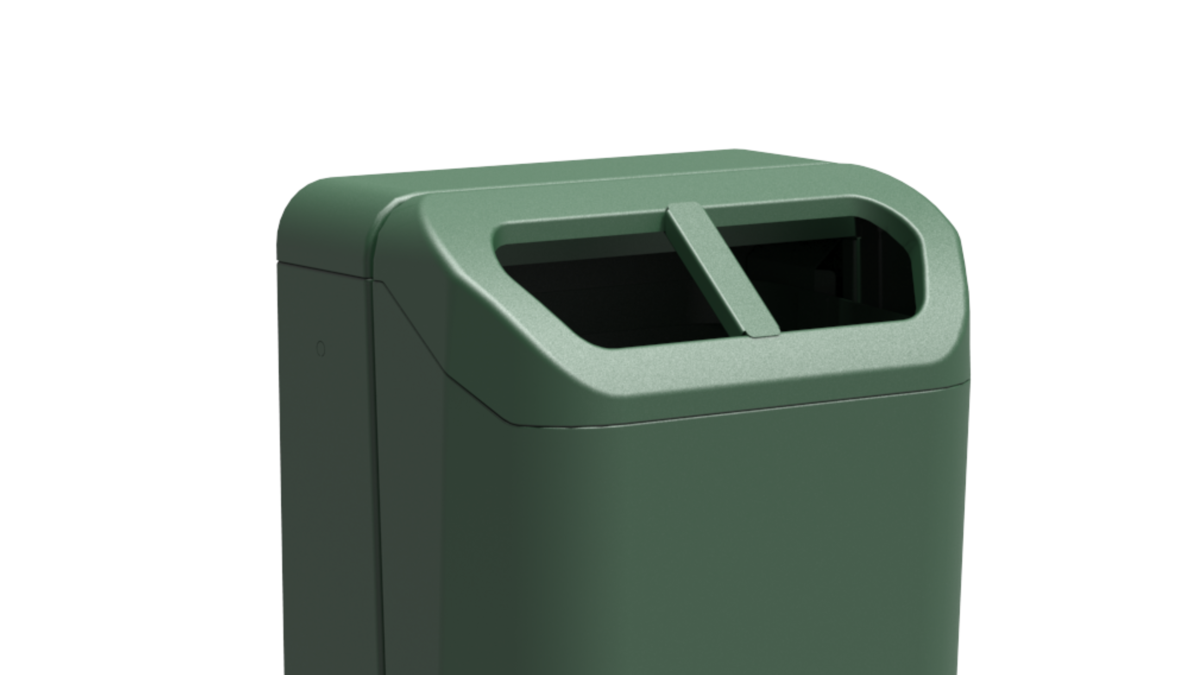 Dulce afvalbak met inworpverkleiner