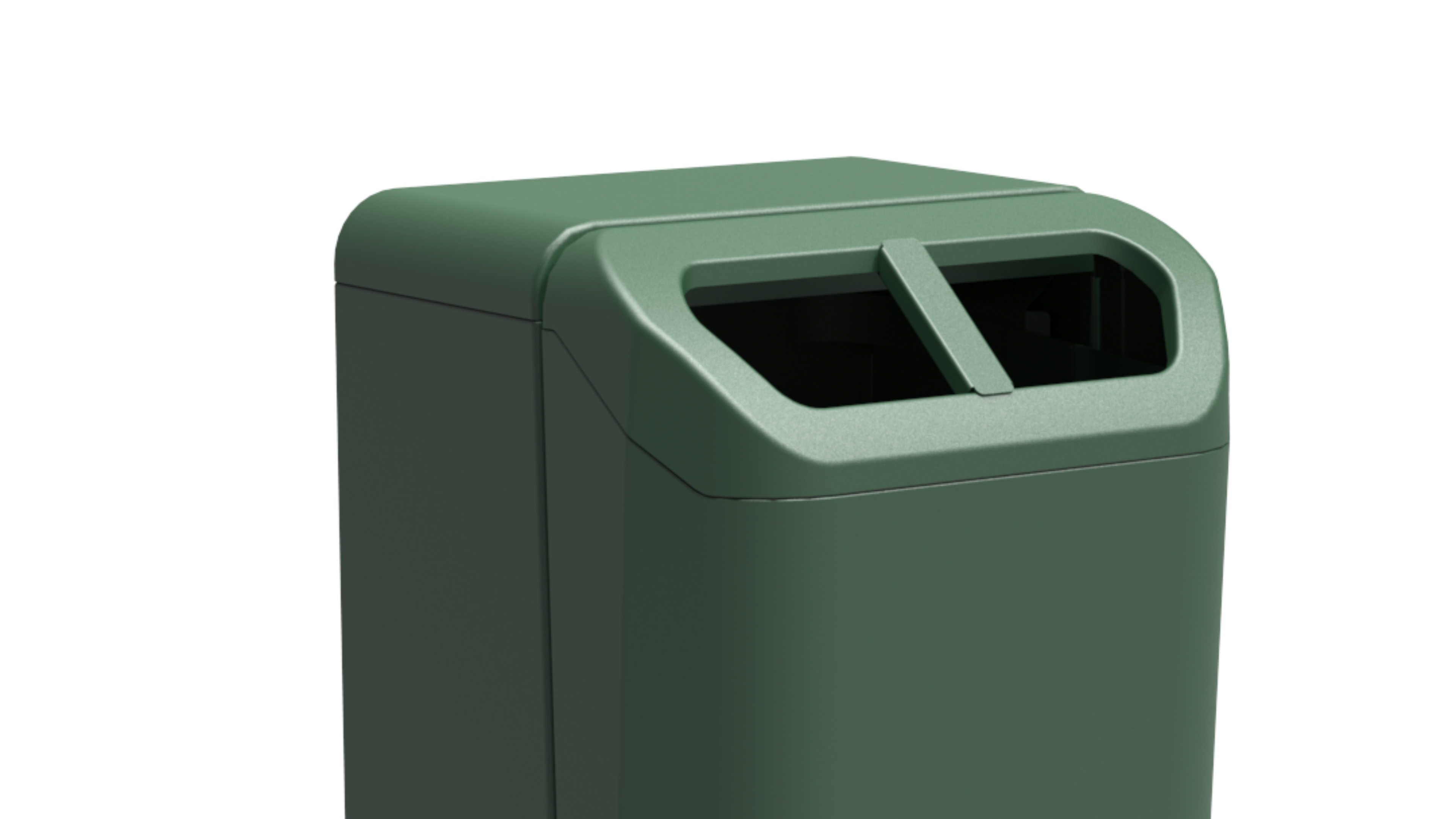 Dulce afvalbak 100L met inworpverkleiner