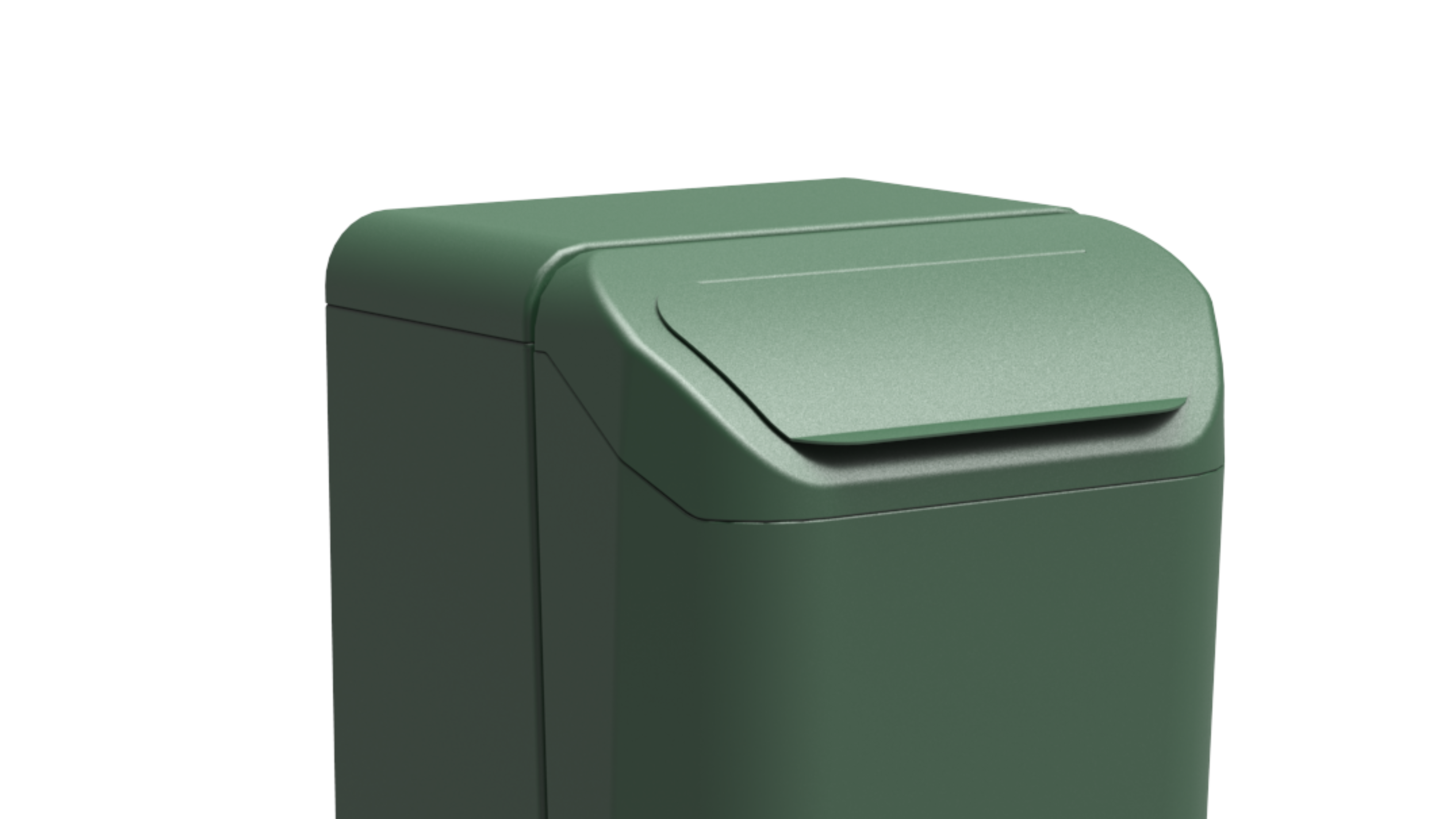 Dulce afvalbak 100L met stank en dierwerende klep