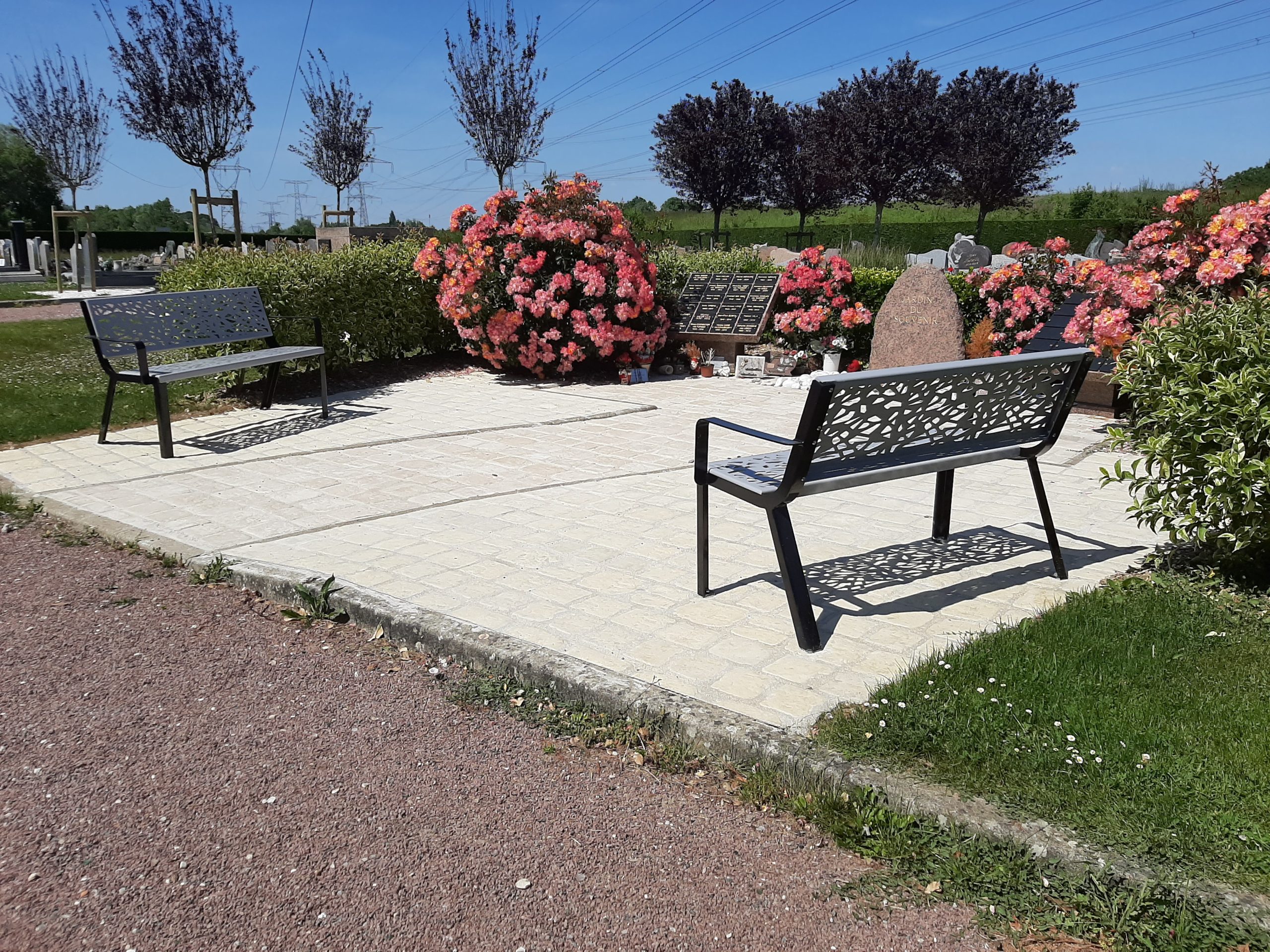 Buitenbank Optima laser cut