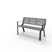 Buitenbank Optima laser cut