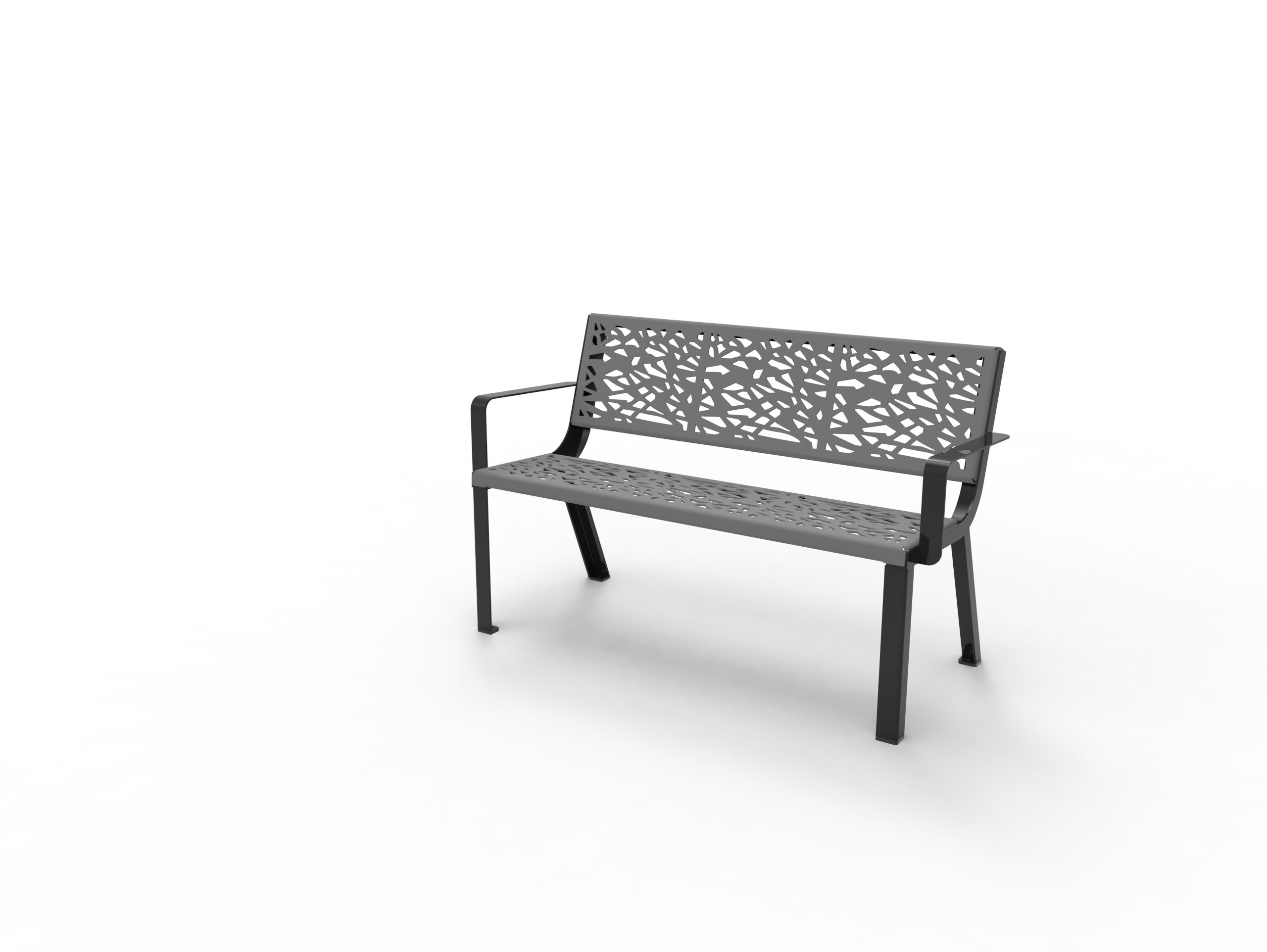 Buitenbank Optima laser cut