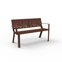 Buitenbank Optima laser cut