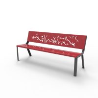 Buitenbank Optima laser cut