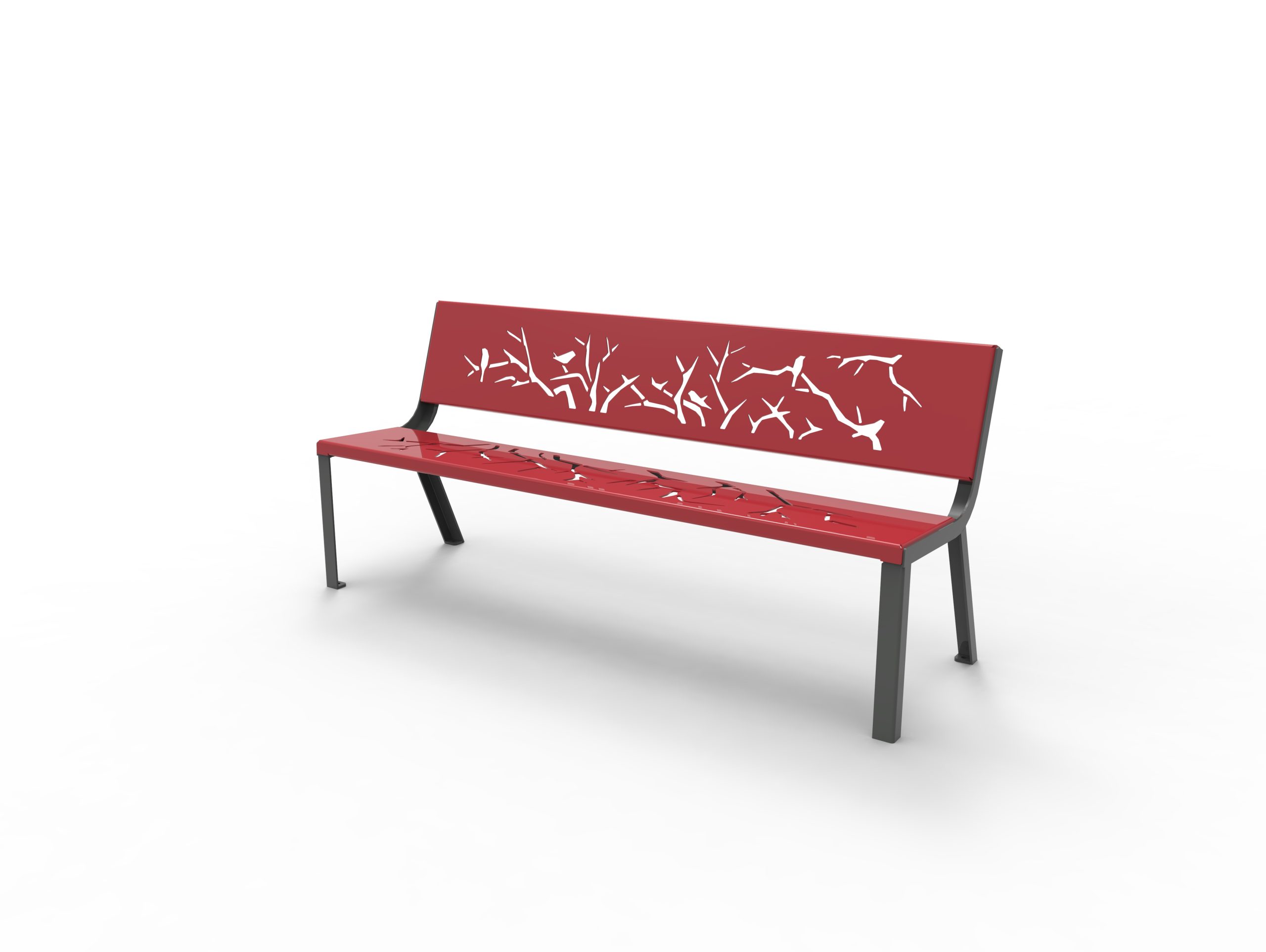 Buitenbank Optima laser cut