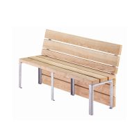 Buitenbank Link met rugleuning Buitenbank Link met rugleuning