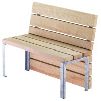 Buitenbank Link met rugleuning Buitenbank Link met rugleuning