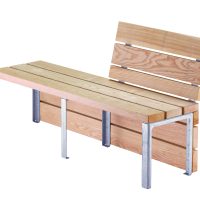 Buitenbank Link met rugleuning Buitenbank Link met rugleuning