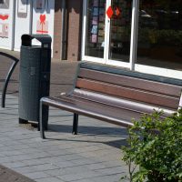 Twist enkelzits met rugleuning Twist