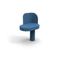 Buitenbank Arobase Buitenbank Arobase stoel met rugleuning