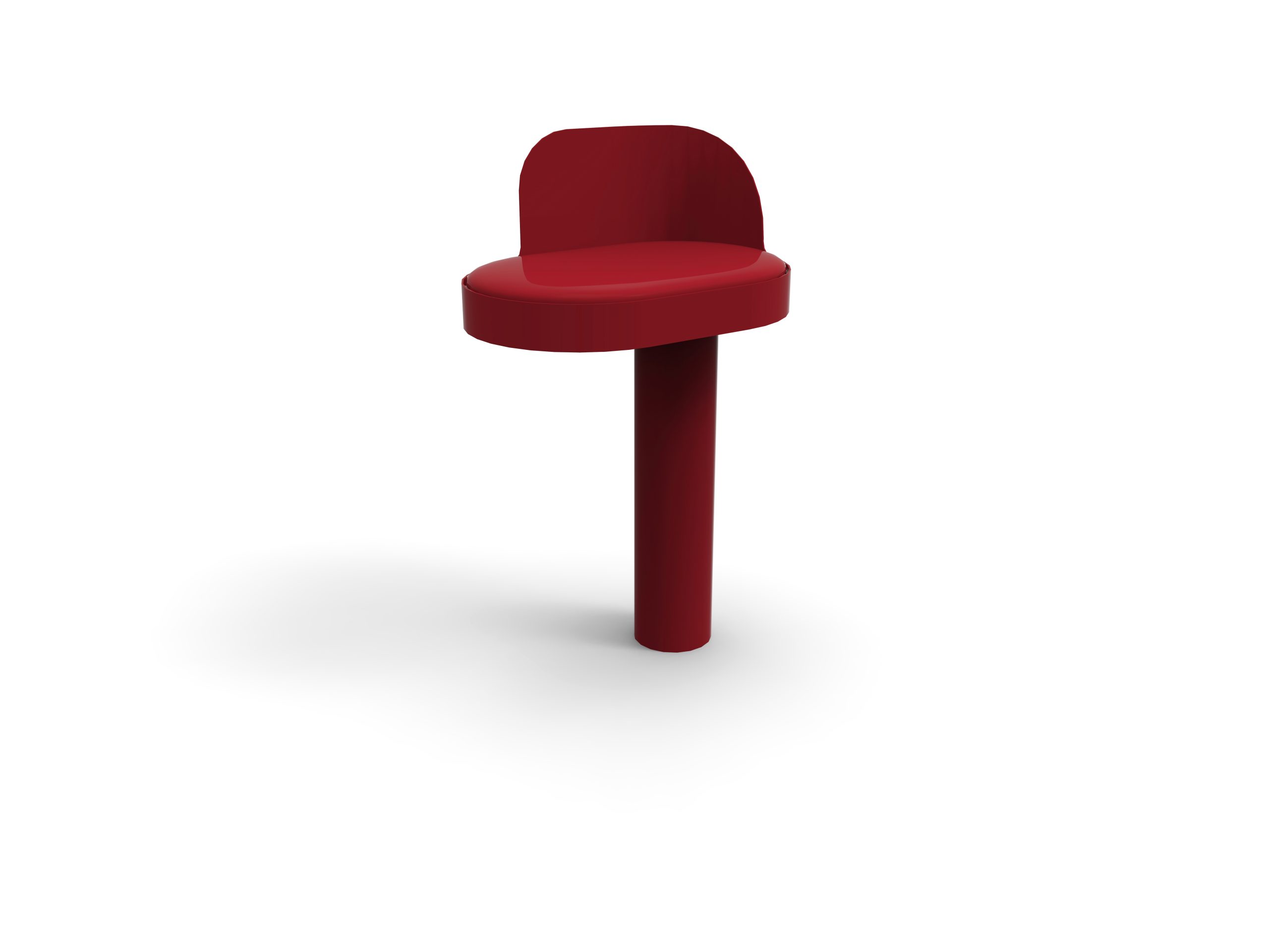 Buitenbank Arobase Buitenbank Arobase stoel met rugleuning