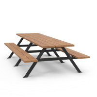 Grote Picknicktafel 3000 zwart