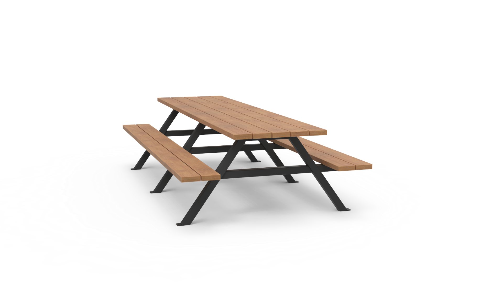 Grote Picknicktafel 3000 zwart