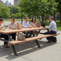 Grote picknicktafel