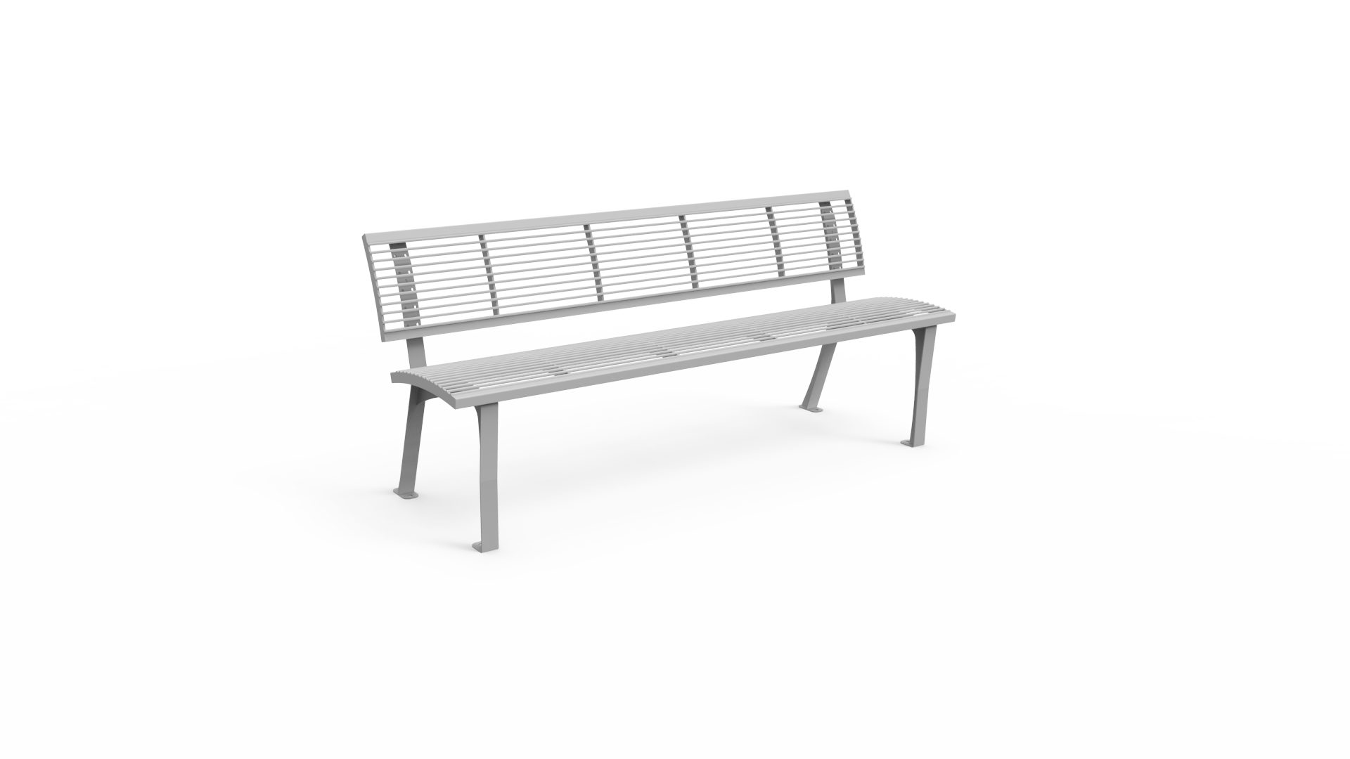 Buitenbank LATHS Comfort (staal) - Afbeelding 6