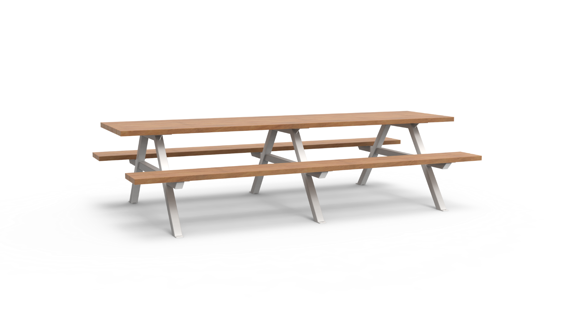 Picknicktafel grijs